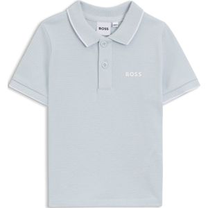 Kinderpolo van katoenpiqué met logoprint