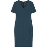 BOSS - Jurk - V-hals - Stretchmateriaal