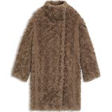 BOSS - Citeddy - Lange Jas - Regular Fit - Teddybont