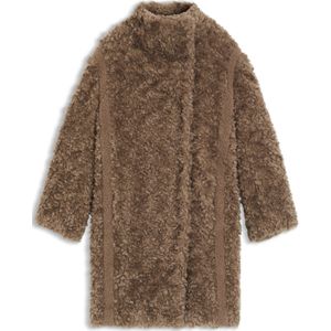 BOSS - Citeddy - Lange Jas - Regular Fit - Teddybont