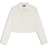 Hugo - Edia 10260730 - Bloes - Blauw - Cropped - Relaxte Pasvorm