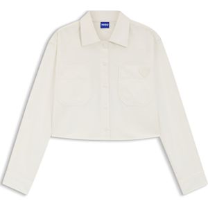 Hugo - Edia 10260730 - Bloes - Blauw - Cropped - Relaxte Pasvorm