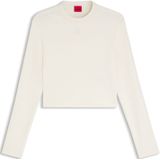 HUGO - Dafilomena_3 - Shirt - Wit - Lange Mouw