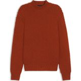 BOSS Menswear - Gebreide Trui - Scheerwol - Hoge Halslijn