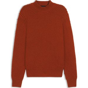 BOSS Menswear - Gebreide Trui - Scheerwol - Hoge Halslijn