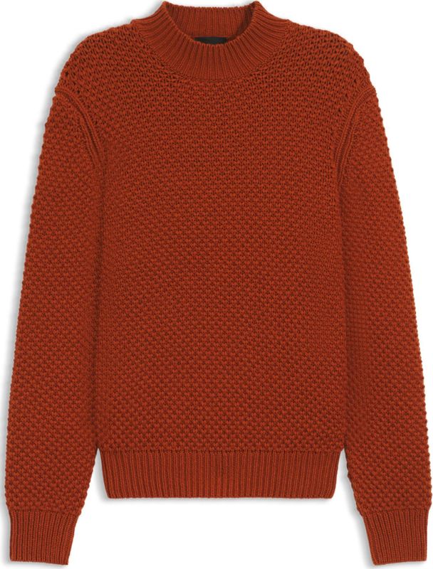 BOSS Menswear - Gebreide Trui - Scheerwol - Hoge Halslijn