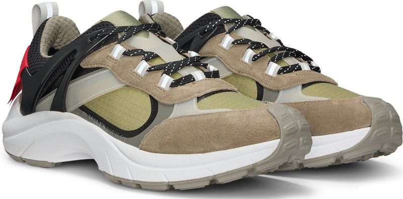 Hugo - Go2 Merp 01 - Schoenen - Zwart - Mesh en Suède