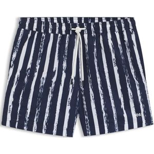 BOSS - Zwemshort - Met Print en Logodetail - Sneldrogend Materiaal