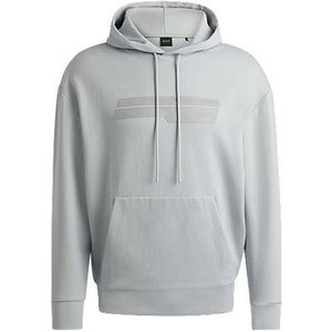 Relaxed-fit hoodie van een katoenmix met logo-artwork