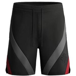 HUGO x RB oversized-fit shorts met kenmerkend stiermotief
