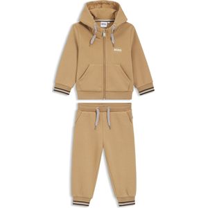 Trainingspak voor kinderen van een katoenmix met logodetails