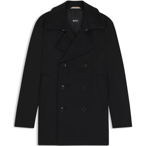 BOSS - Jopper - Slim-fit - Wol en Kasjmier