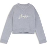 BOSS - Korte Trui - Katoen - Geborduurd Script Logo