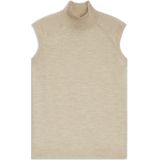 Top met hoge hals van merinowol
