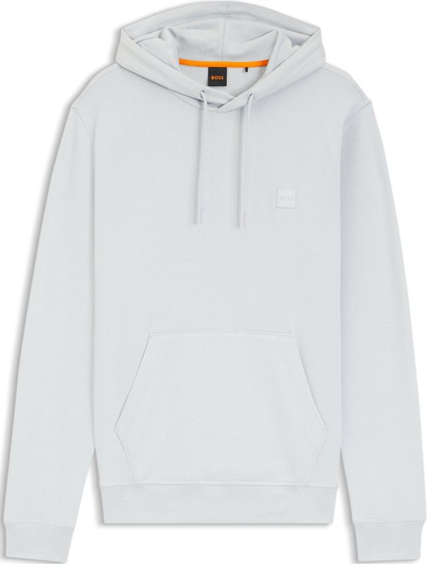 BOSS - Wetalk - Sweatshirt - Lichtgrijs - Capuchon met Trekkoord