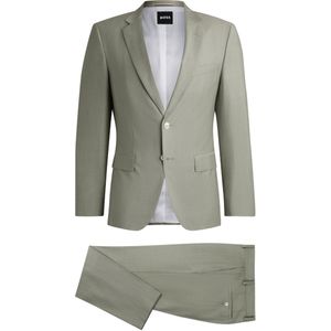 Slim-fit pak van een wolmix