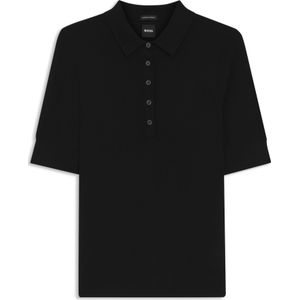 Polotrui van merinowol met knoopsluiting met 5 knopen