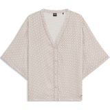 BOSS - Pyjamashirt - Zacht Materiaal - All-over Monogramprint