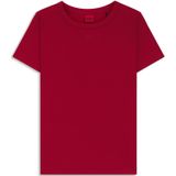 HUGO - DELORIS - T-shirt - Effen - Regular Fit - Katoenmix