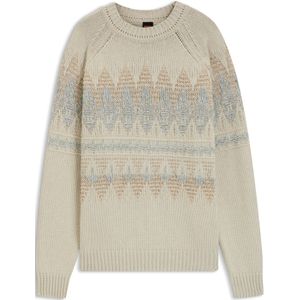 Boss - Karombo 10274230 - Trui - Relaxte Pasvorm - Ronde Hals - Lange Mouwen