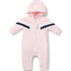 Speelpakje voor baby’s met capuchon en logoprint