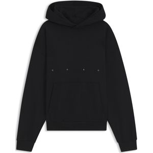 HUGO - Oversized-fit Hoodie - Katoenen Badstof - Ballerina-artwork