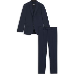 BOSS - Slim-fit Pak - Stretchmateriaal - Microdessin