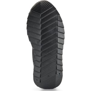 Kindersneakers van imitatieleer en mesh