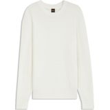 BOSS Menswear - Gebreide Trui - Katoenmix - 3D-gebreide Structuur