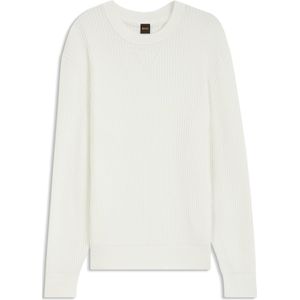 BOSS Menswear - Gebreide Trui - Katoenmix - 3D-gebreide Structuur