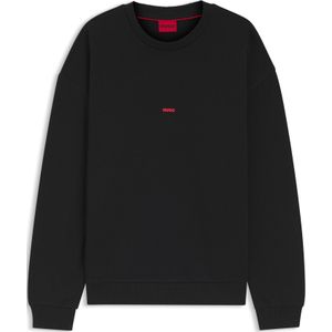 Relaxed-fit sweatshirt van katoenen sweatstof met hondenartwork