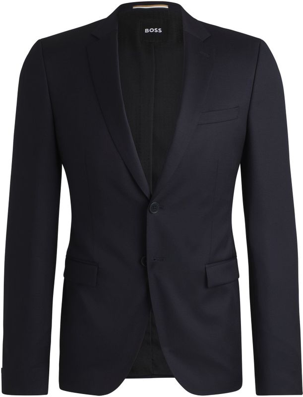 BOSS - Extra Slim-Fit Colbert - Scheerwollen Serge