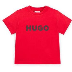 T-shirt voor kinderen van katoenen jersey met logoprint