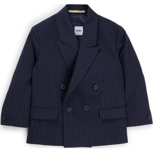 Kindercolbert van gestreepte stretchdobby