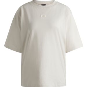 Open White - T-shirt - Met Wijde Mouwen - Ronde Hals - Logoprint