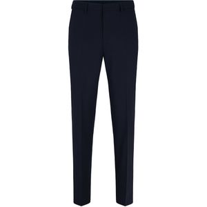 BOSS - Regular-fit Broek - Stretchmateriaal - Microdessin