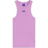 HUGO - Easy 10257055 - Mouwloos T-shirt - Blauw - Katoen