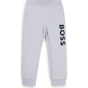 Trainingsbroek voor kinderen van fleece met verticale logoprint