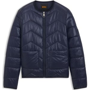 BOSS - Palatti - Jas - Marineblauw - Gewatteerd - Casual