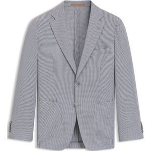 Slim-fit blazer van scheerwol en zijde