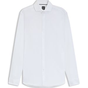 BOSS - Slim-fit Overhemd - Kreukbestendige Oxfordkatoen