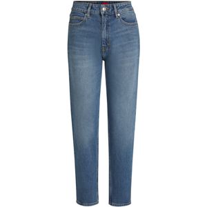 Hugo - 938 01 - Spijkerbroek - Medium - Mom Fit - Taps Toelopend