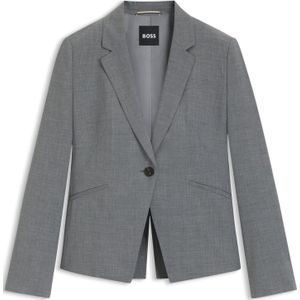 BOSS - Slim-fit Blazer - Gemêleerde Scheerwol