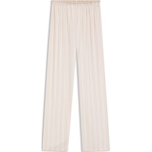 Gestreepte pyjamabroek met logodetail