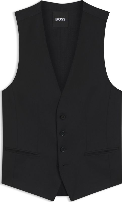 BOSS - Huge - Gilet - Zwart