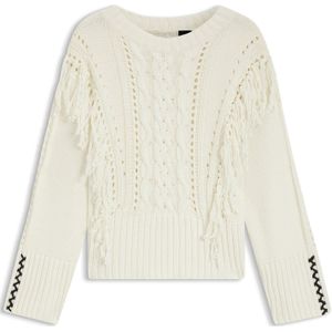 Hugo, Dames, Truien, Wit, Maat: XS Katoen,