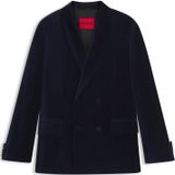 Regular fit colbert van katoenfluweel, model 'KARLO254E1X'