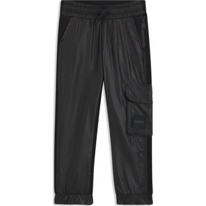 Trainingsbroek voor kinderen van een katoenmix met logo op cargozak