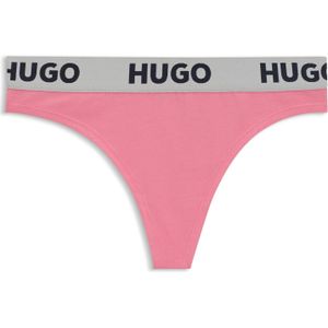 String met logotailleband van stretchkatoen