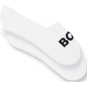 Set van twee paar onzichtbare sokken van een katoenmix